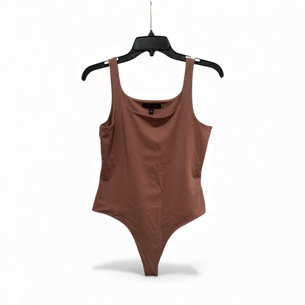 Banana Republic Brown Sleeveless Bodysuit size small